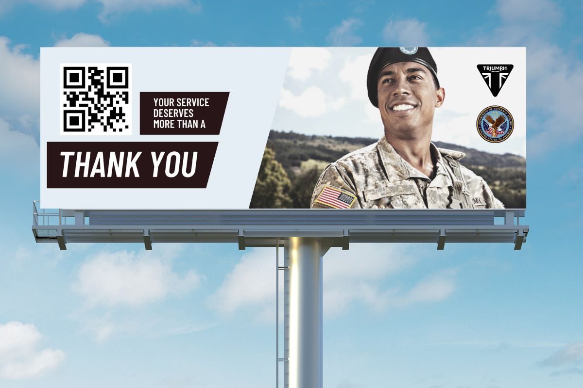 Triumph Billboard Mockup
